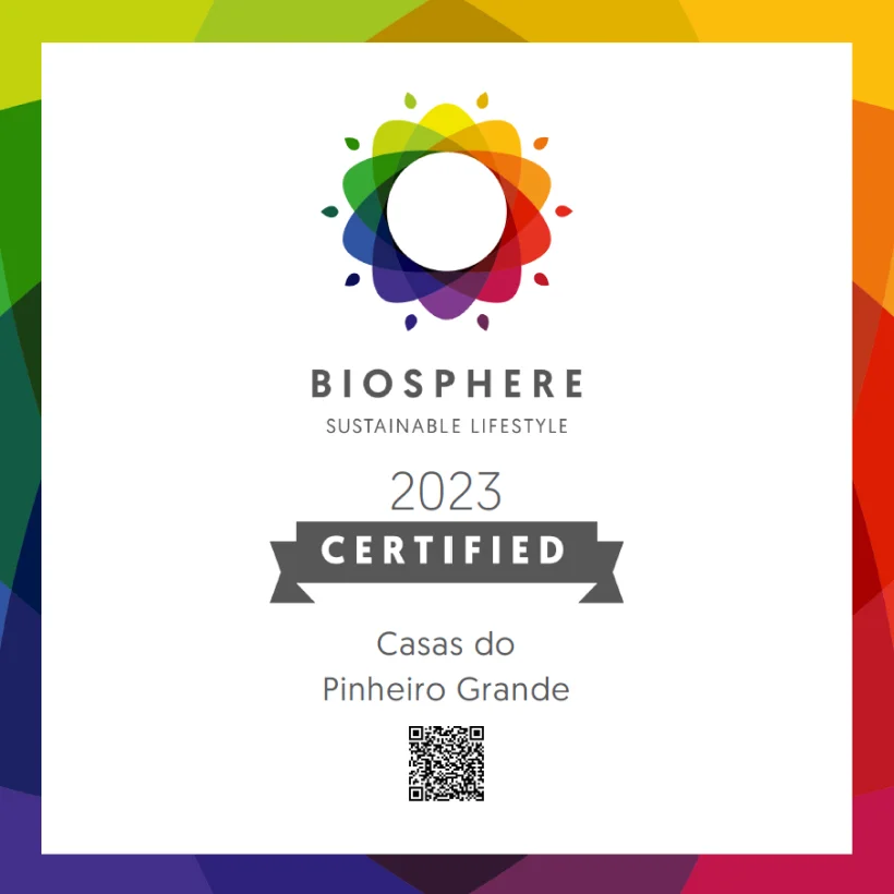 Selo Biosphere 2023 - Pinheiro Grande - Turismo Rural