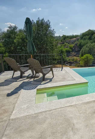 Vista piscina dos Abrigos do Rio | Pinheiro Grande